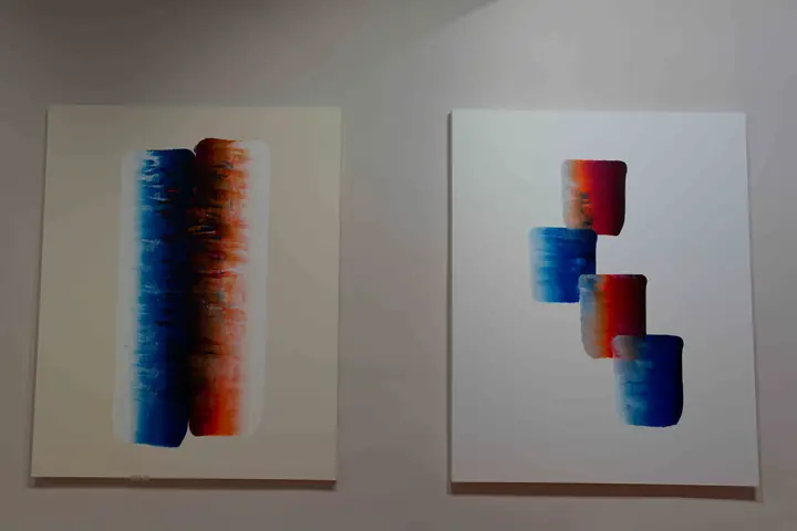 Fondation Lee Ufan à Arles, éclairage de la série Dialogue