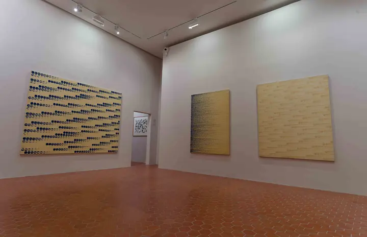 Fondation Lee Ufan à Arles, éclairage de la série From Point