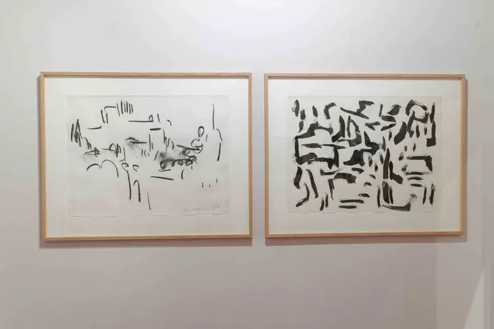 Fondation Lee Ufan à Arles, éclairage muséographique d'une salle d'exposition